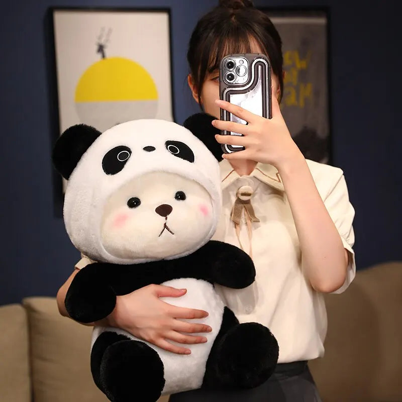 Amigo Fofinho: Urso de Pelúcia Panda para Aconchego e Diversão
